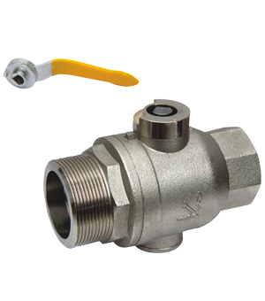 XJ-304 Brass super low torque threaded manual locking valve